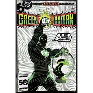 DC Comics Green‎ Lantern #195 Crisis Cross-Over Copper Age 1985 VG+